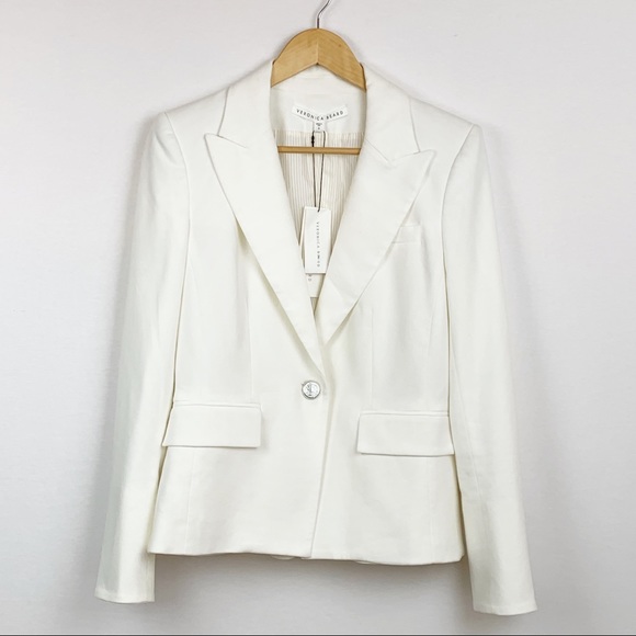 Veronica Beard Jackets & Blazers - Veronica Beard Danielle Dickey Jacket Off-White 6